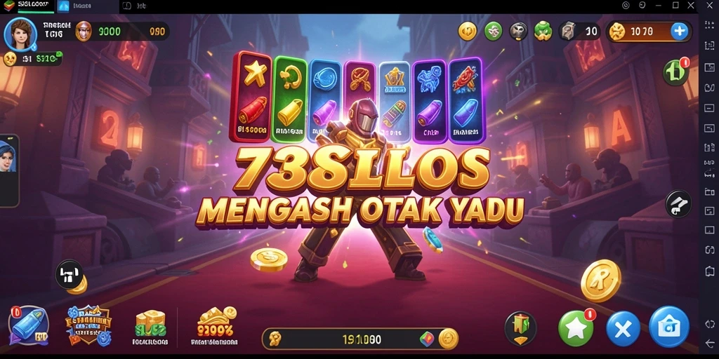 Tangkapan layar menunjukkan pemain merencanakan strategi kemenangan di 738SLOTS.