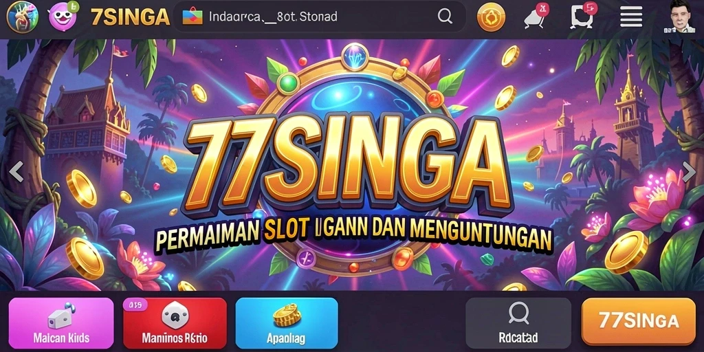 Gameplay Slot yang Seru dan Mengasyikkan di 77SINGA.