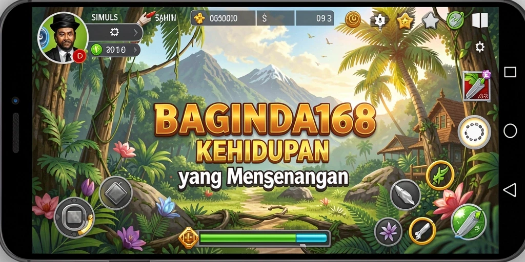 Tampilan gameplay BAGINDA168 yang menampilkan interaksi dan aktivitas menarik.