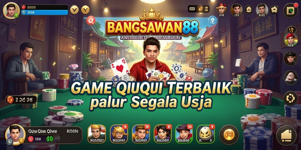 Screenshot gameplay QiuQiu yang menampilkan aksi seru pemain.