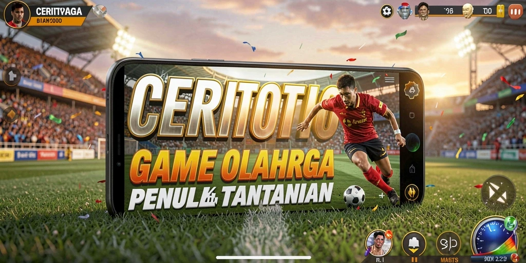 Gameplay CERITOTO yang seru dan kompetitif dalam olahraga.