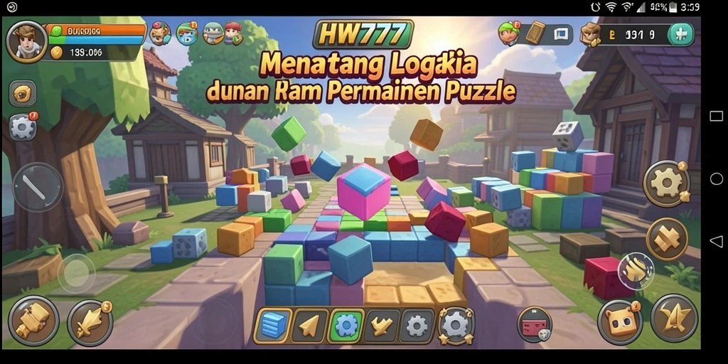 Gambaran gameplay HW777 yang menantang dan menarik dalam kategori Puzzle.