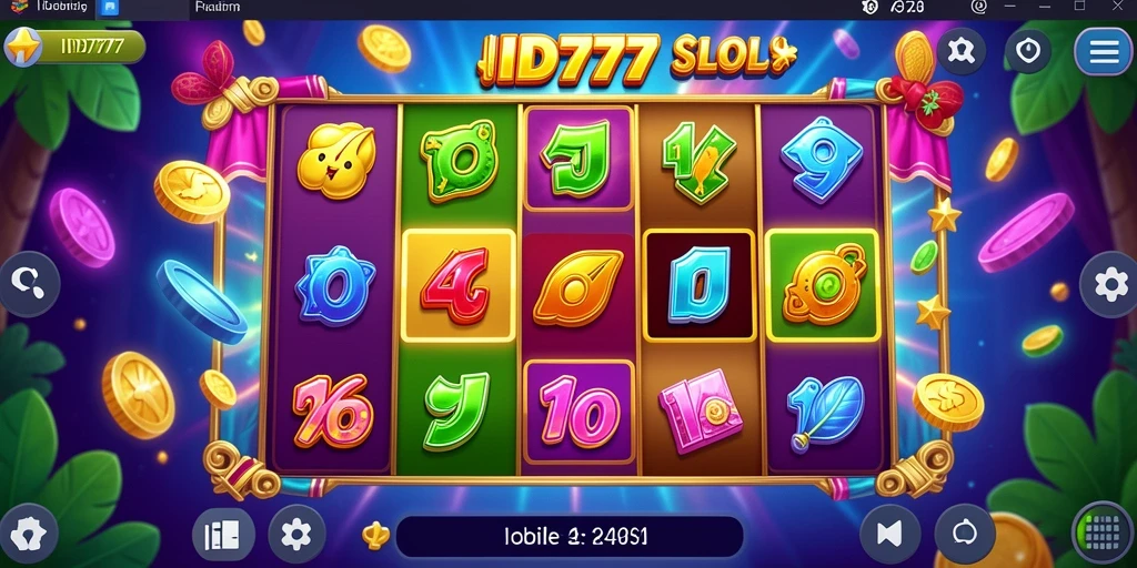 Screenshot ID777 menampilkan gameplay seru dan grafik yang memukau.
