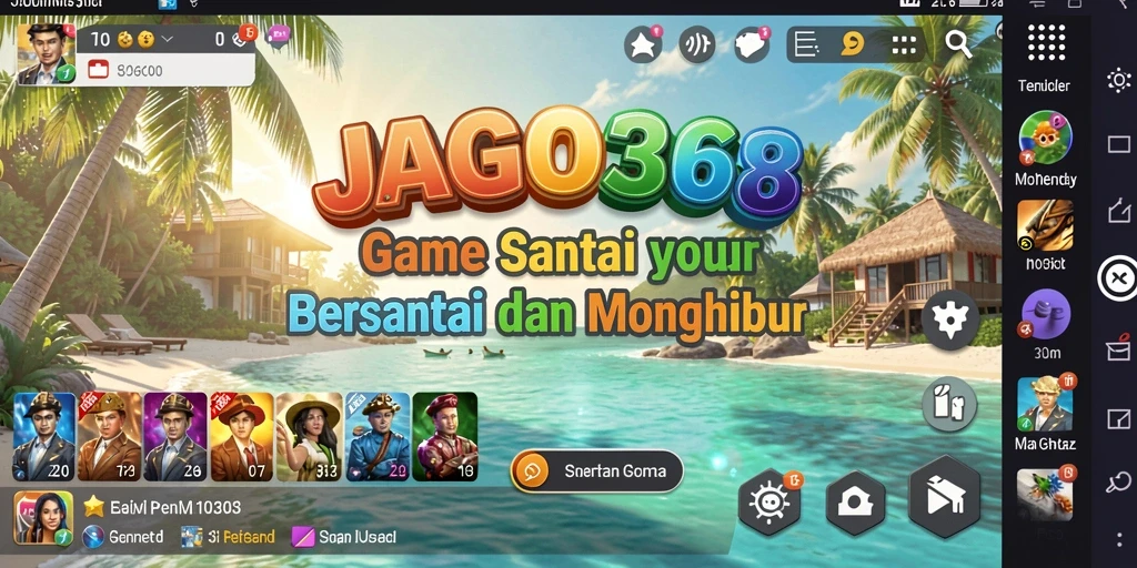Screenshot dari gameplay JAGO368 yang menunjukkan keseruan bermain.