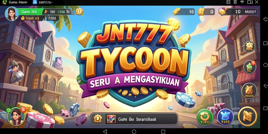 Tampilan menarik dari gameplay JNT777 yang menggambarkan keseruan Tycoon.
