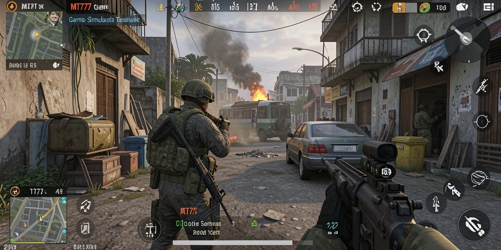 Menampilkan gameplay menarik dan interaksi dalam simulasi.