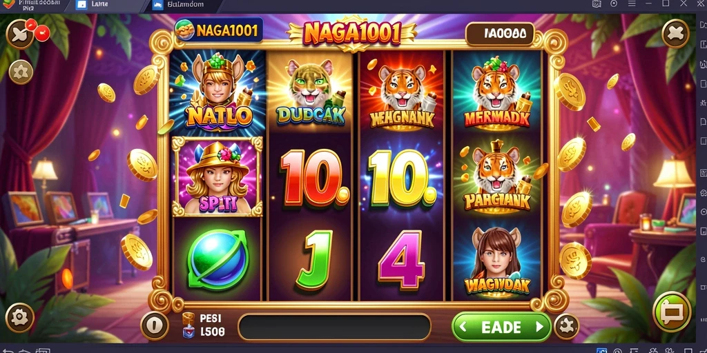 Gameplay interaktif menarik pada NAGA1001 slot.
