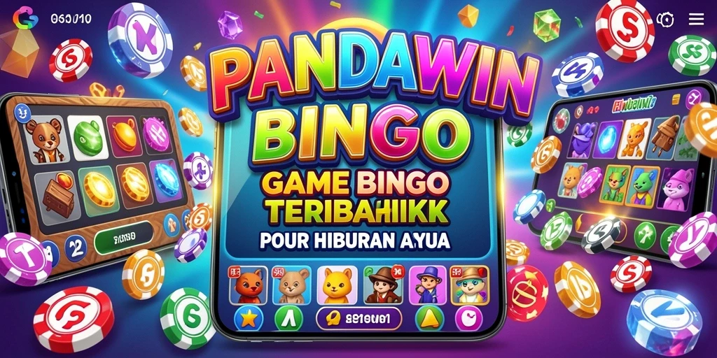Tampilan permainan Bingo yang seru dan interaktif dari PANDAWIN.