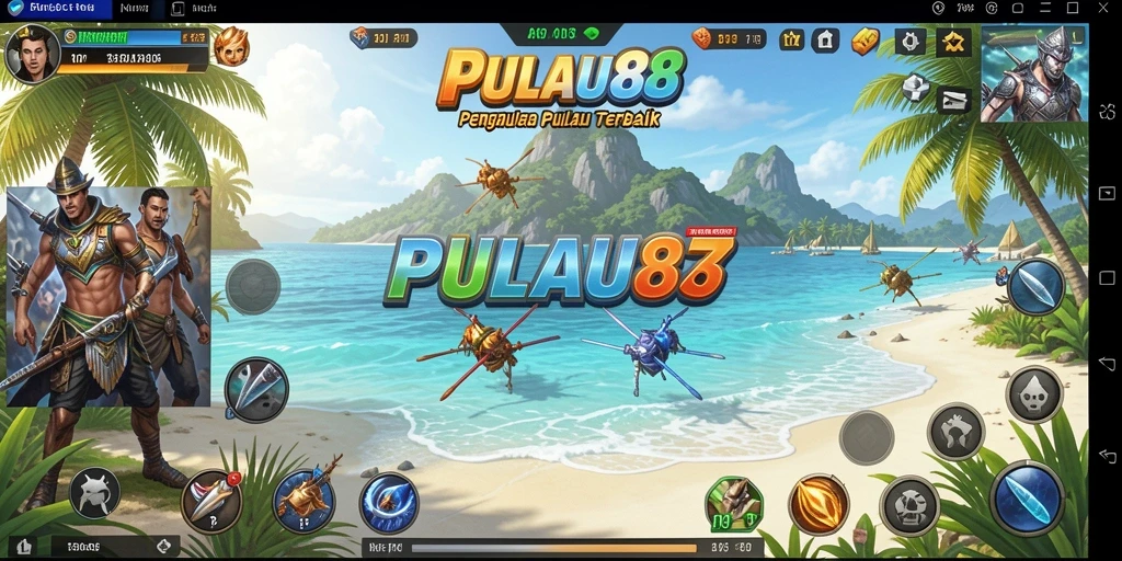 Gameplay menarik dari PULAU88 dalam menciptakan pulau impian.