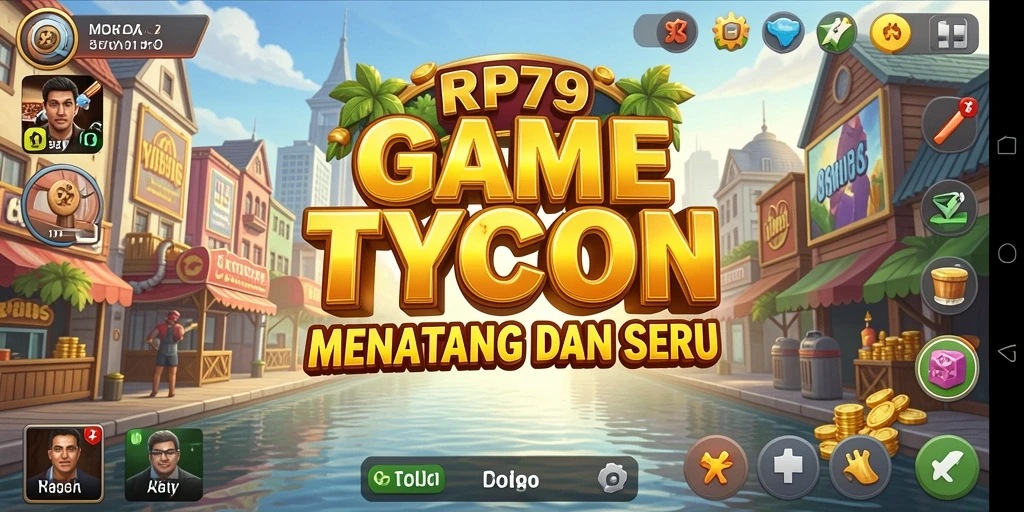 Tampilan menarik dari gameplay Tycoon RP79 dengan berbagai fitur.
