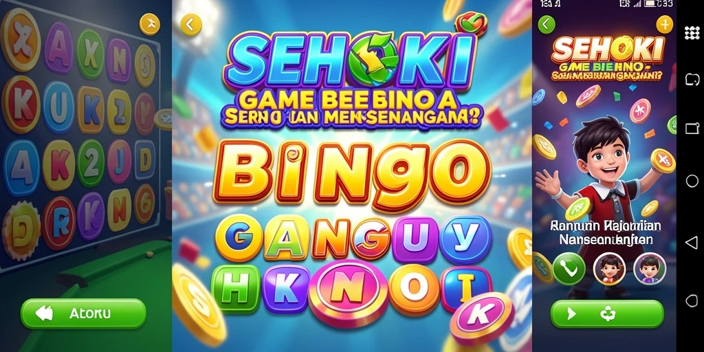 Tampilan screenshot SEHOKI yang memperlihatkan keseruan bermain Bingo.