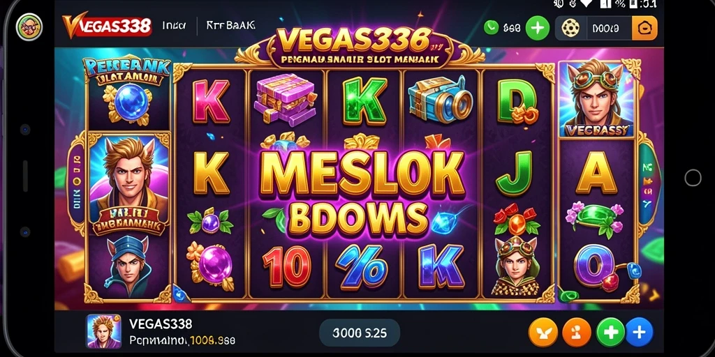 Tangkapan layar menunjukkan gameplay Slot yang seru dan interaktif.