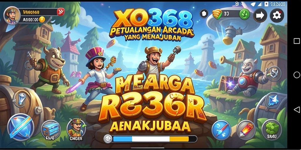 Gameplay menarik dengan karakter dinamis dan level menantang.